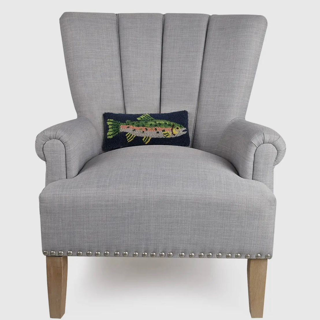 Trout Hook Pillow