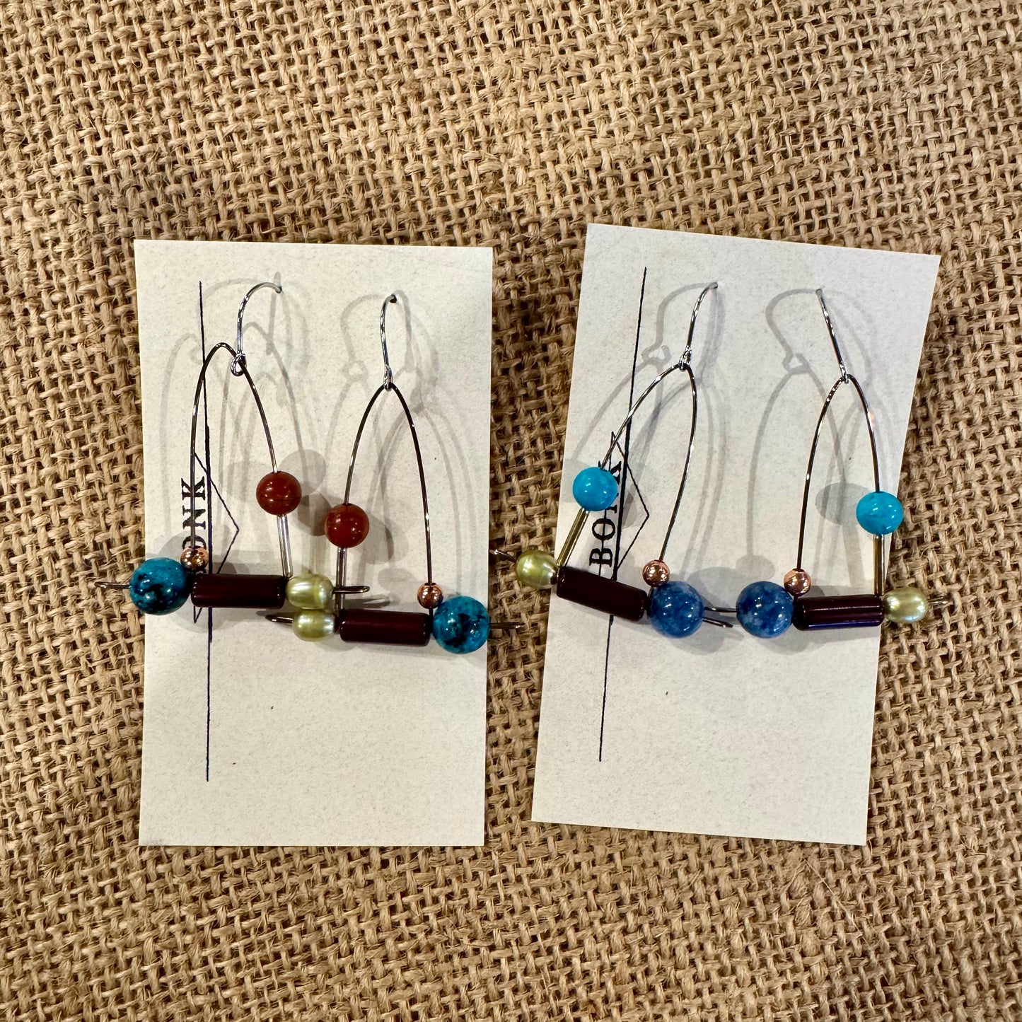 Handmade Sara Bonk Earrings