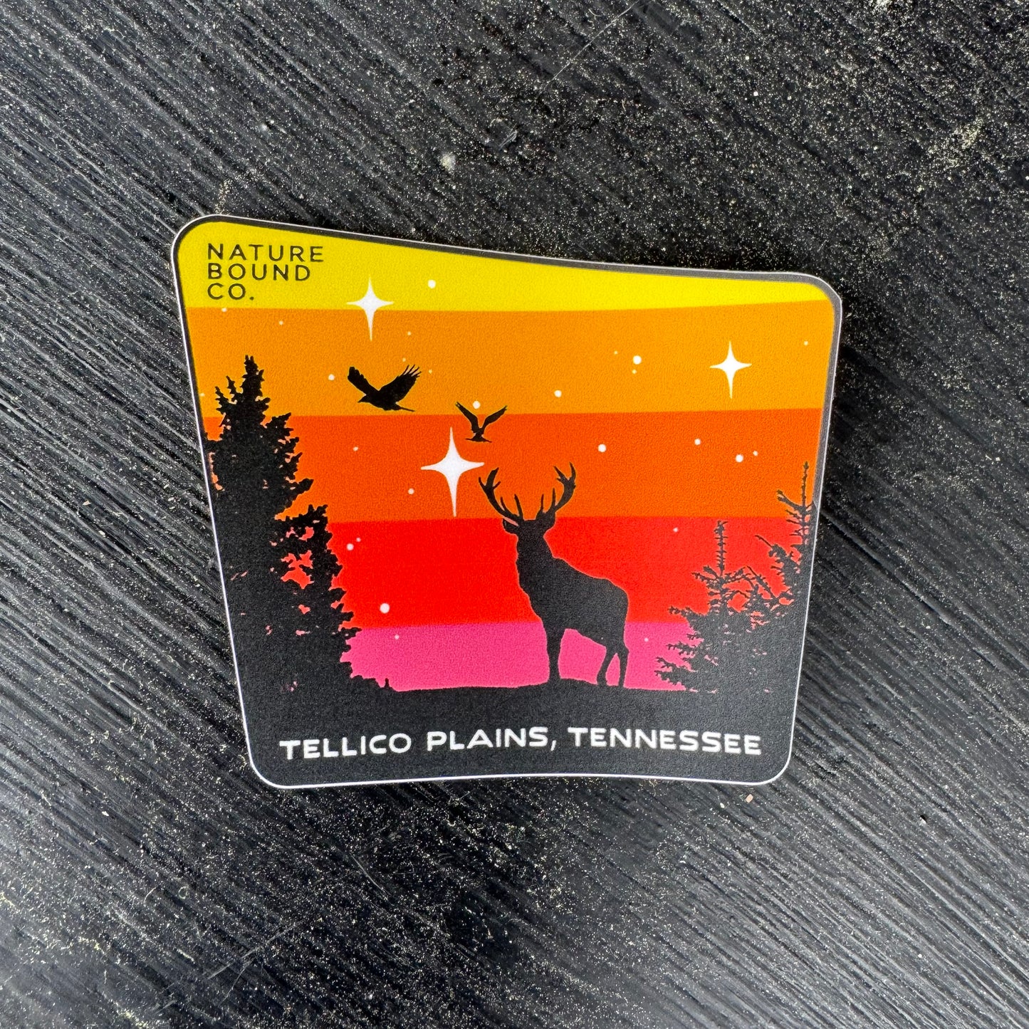 Nature Bound Co Tellico Plains Stickers
