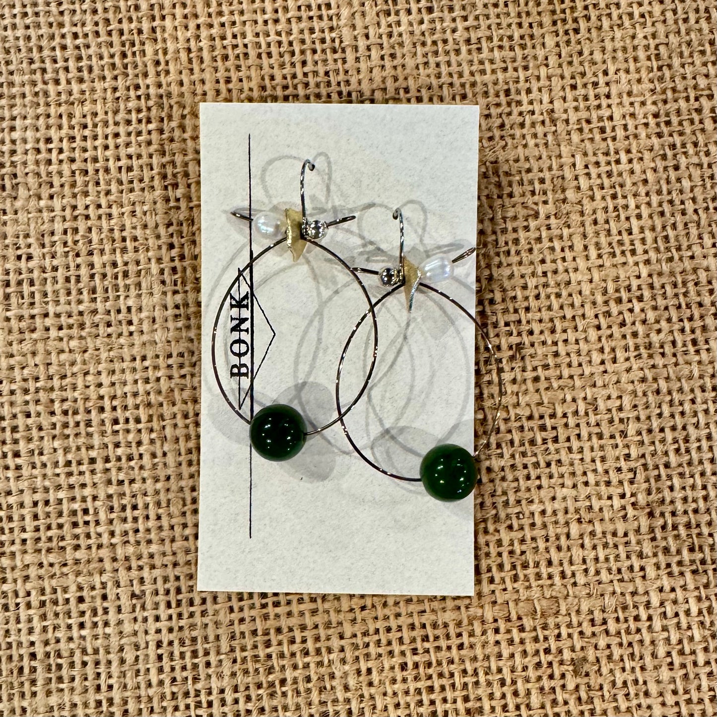 Handmade Sara Bonk Earrings