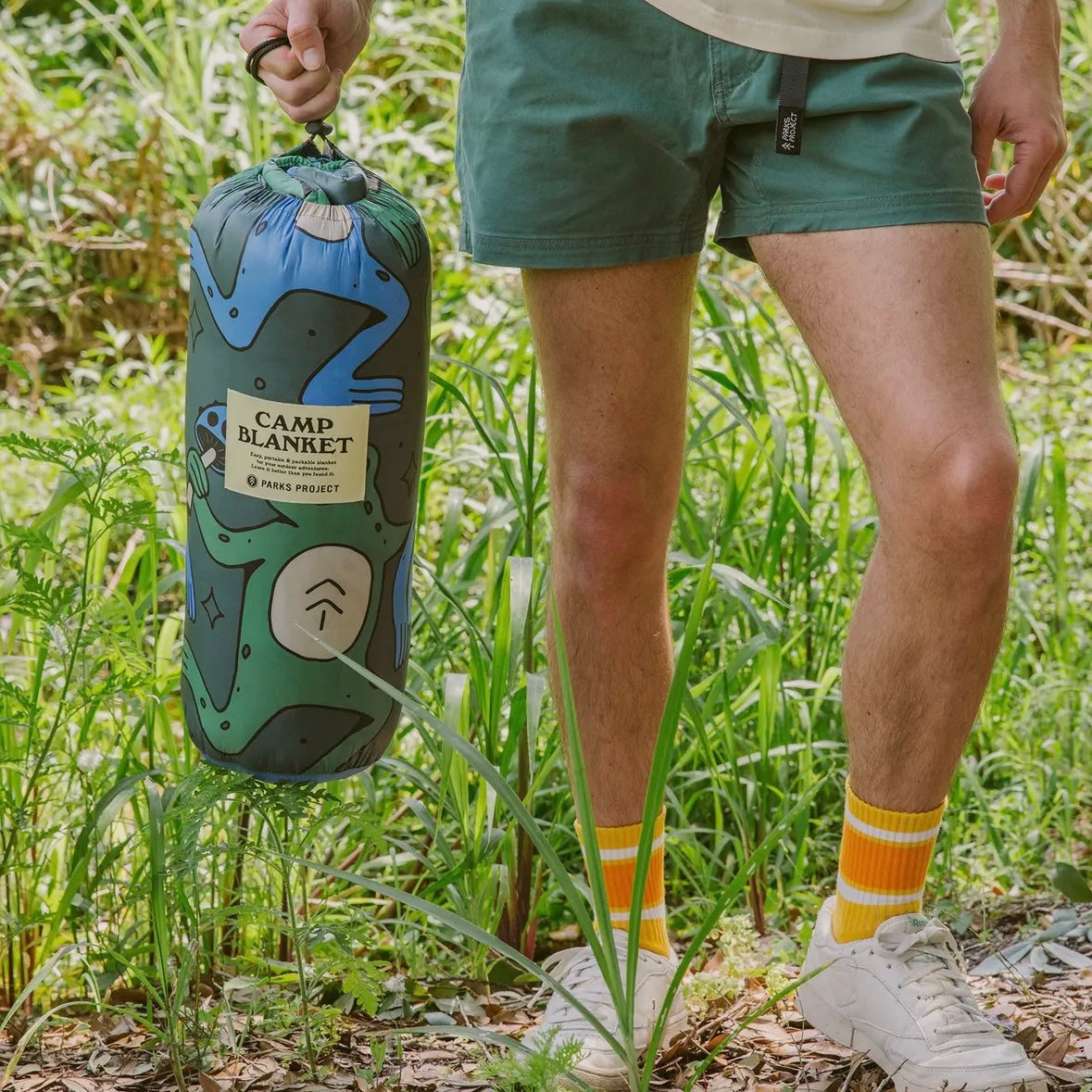 Parks Project Dancin' Frogs Recycled Camp Blanket
