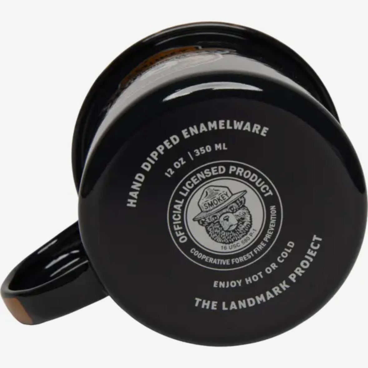 The Landmark Project Smokey Logo Enamel Mug