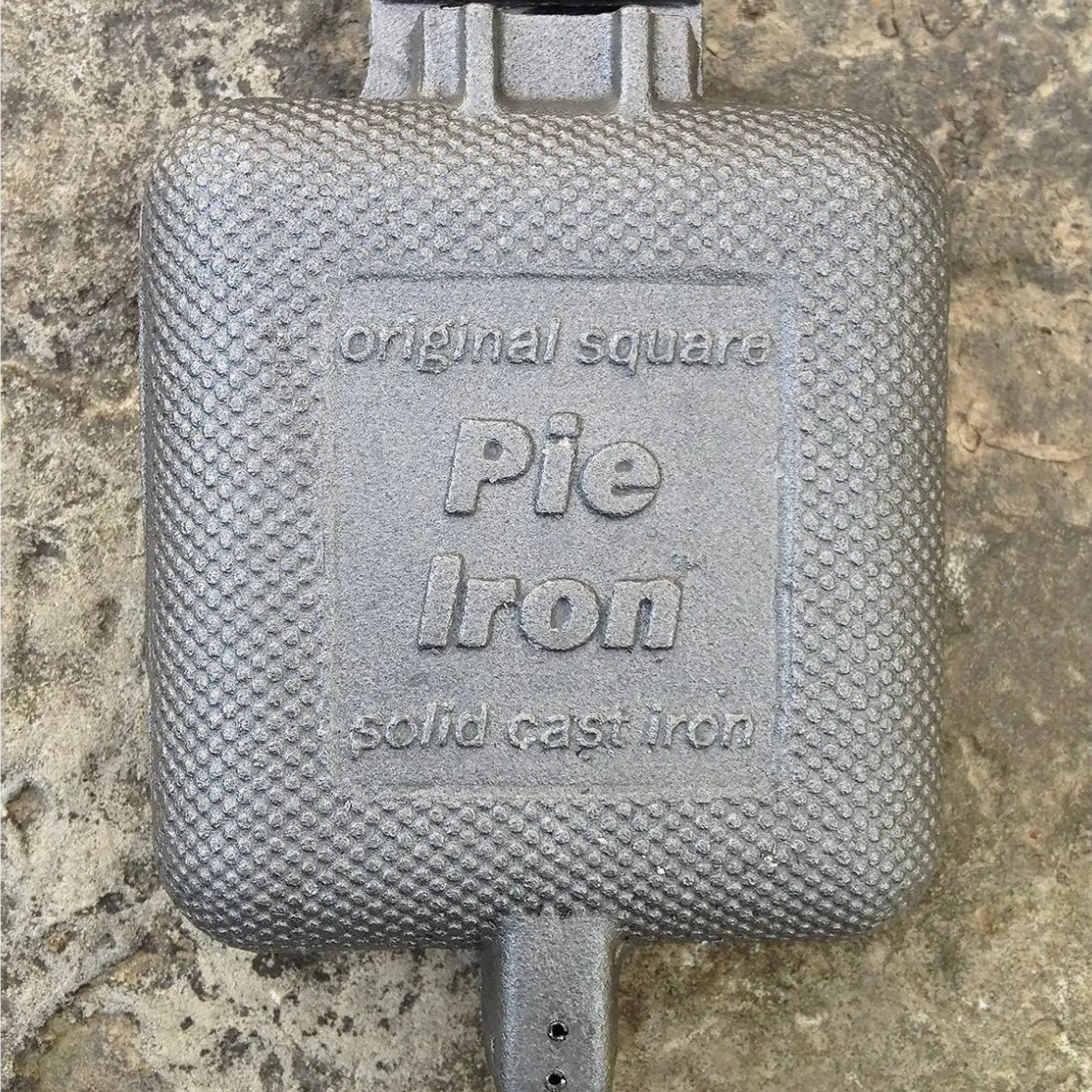 Rome Outdoor Cookware Original Square Cast Iron Pie Iron