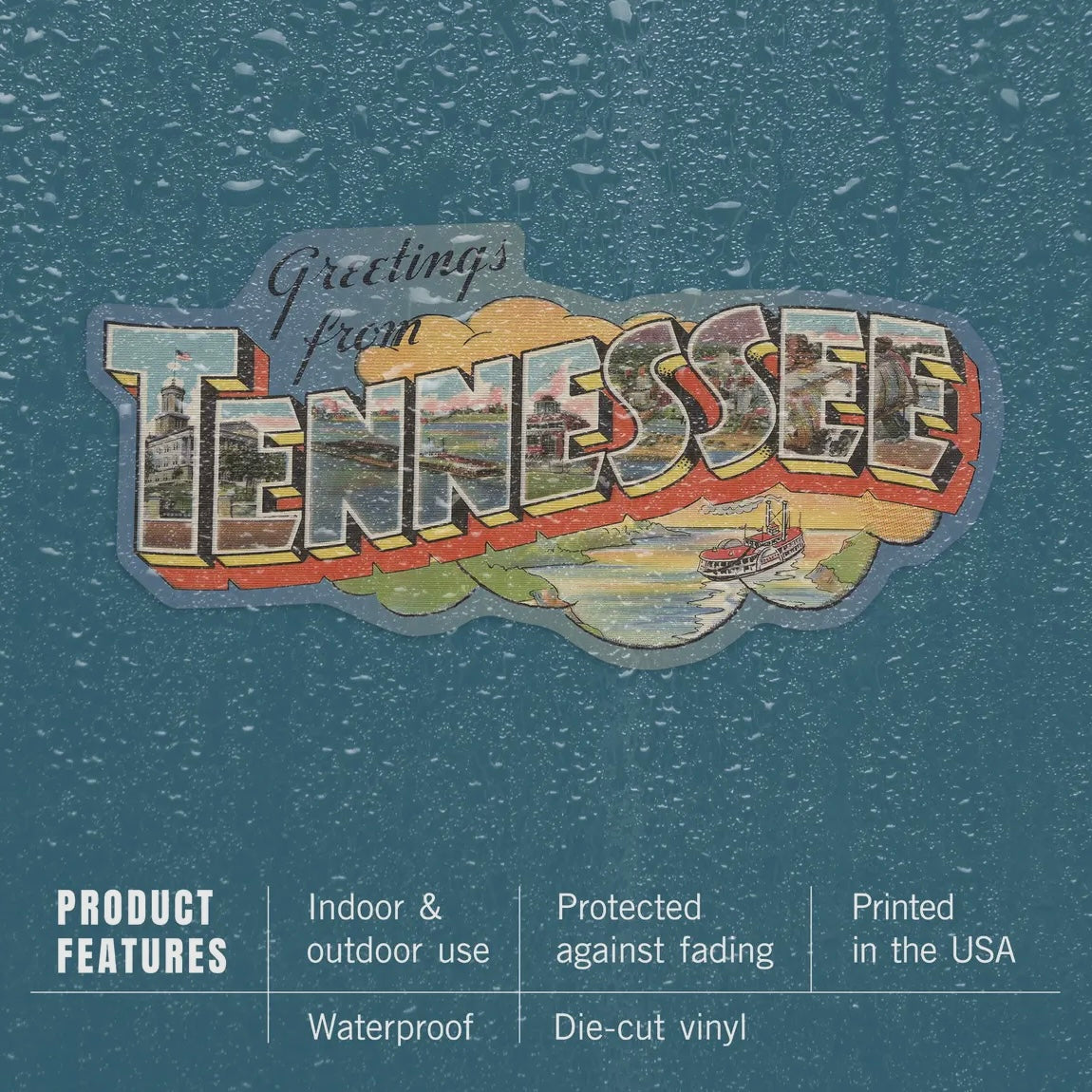 Greetings from Tennessee Sticker