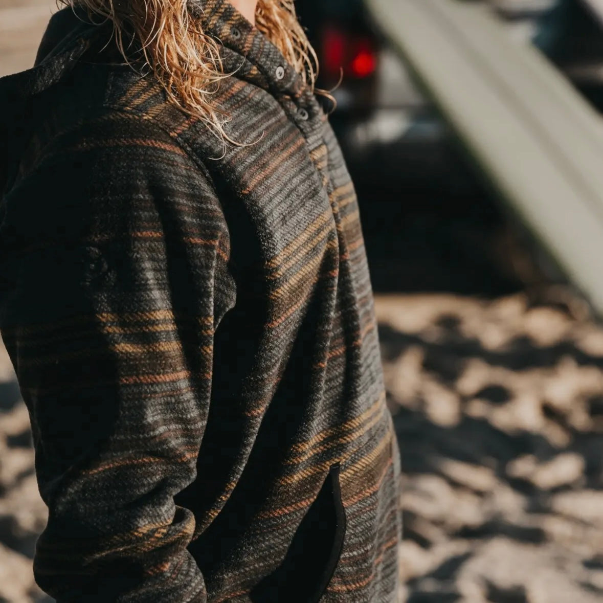 Jetty Quintin Fleece Hoodie - Black