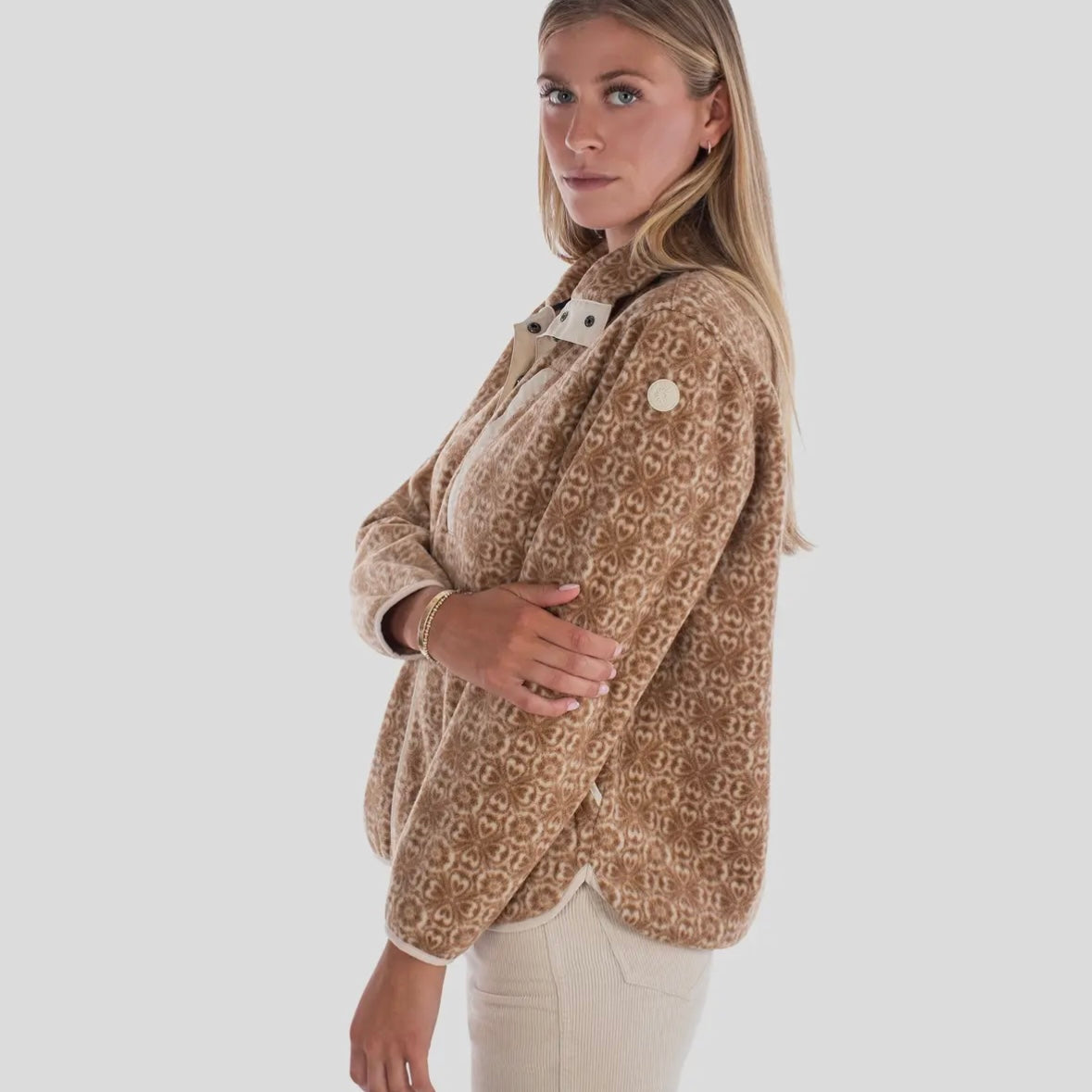 Jetty Juniper Fleece - Tan