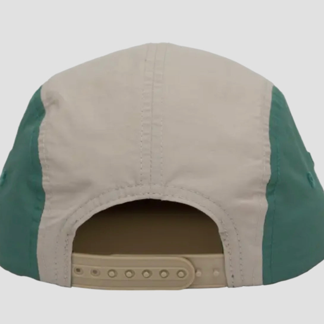 The Landmark Project Sunrise Youth Camp Hat in Lilac/Tangerine