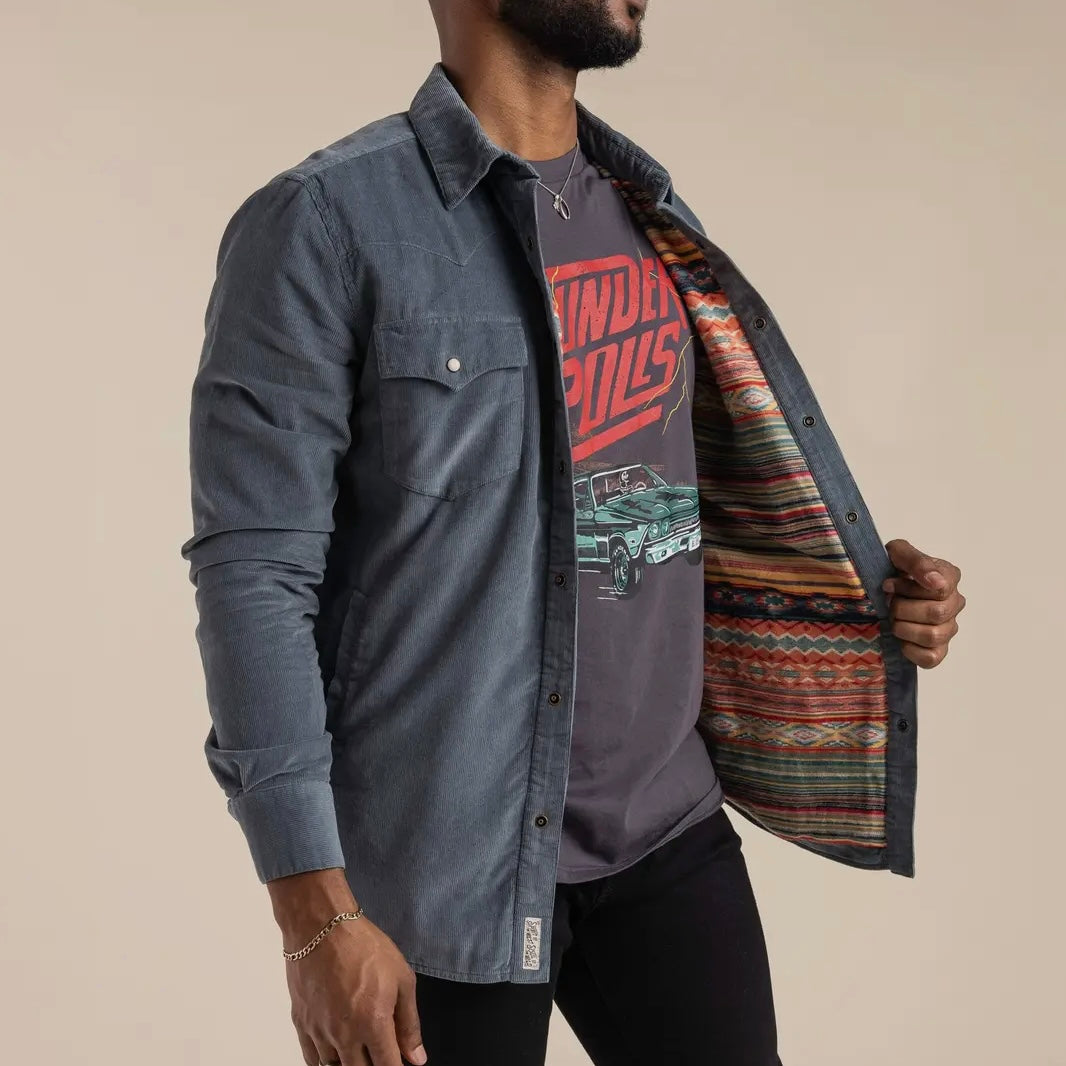 Sendero Provisions Desperado Shacket in Labradorite