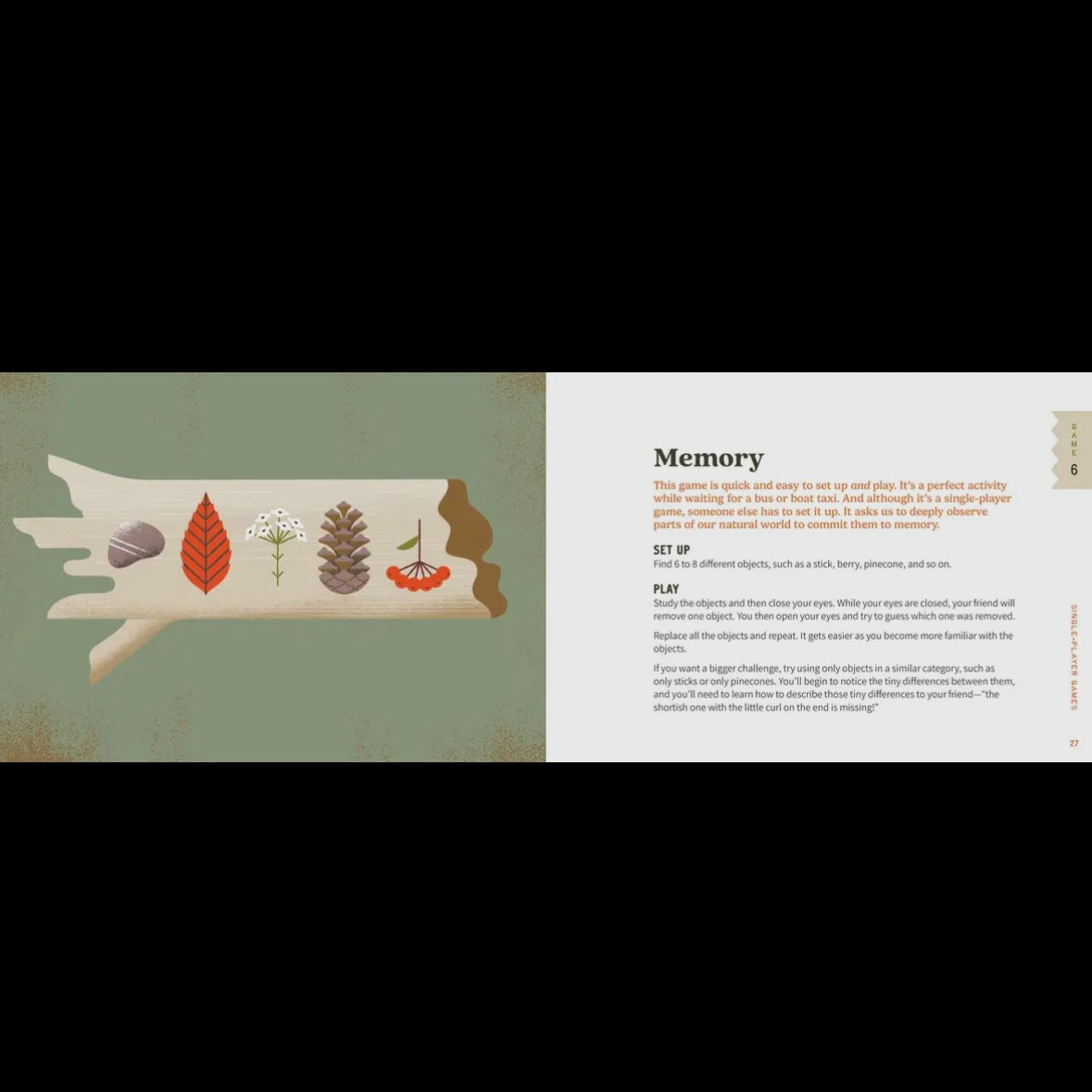 Sticks, Stones & Pinecones: Games To Play in Nature