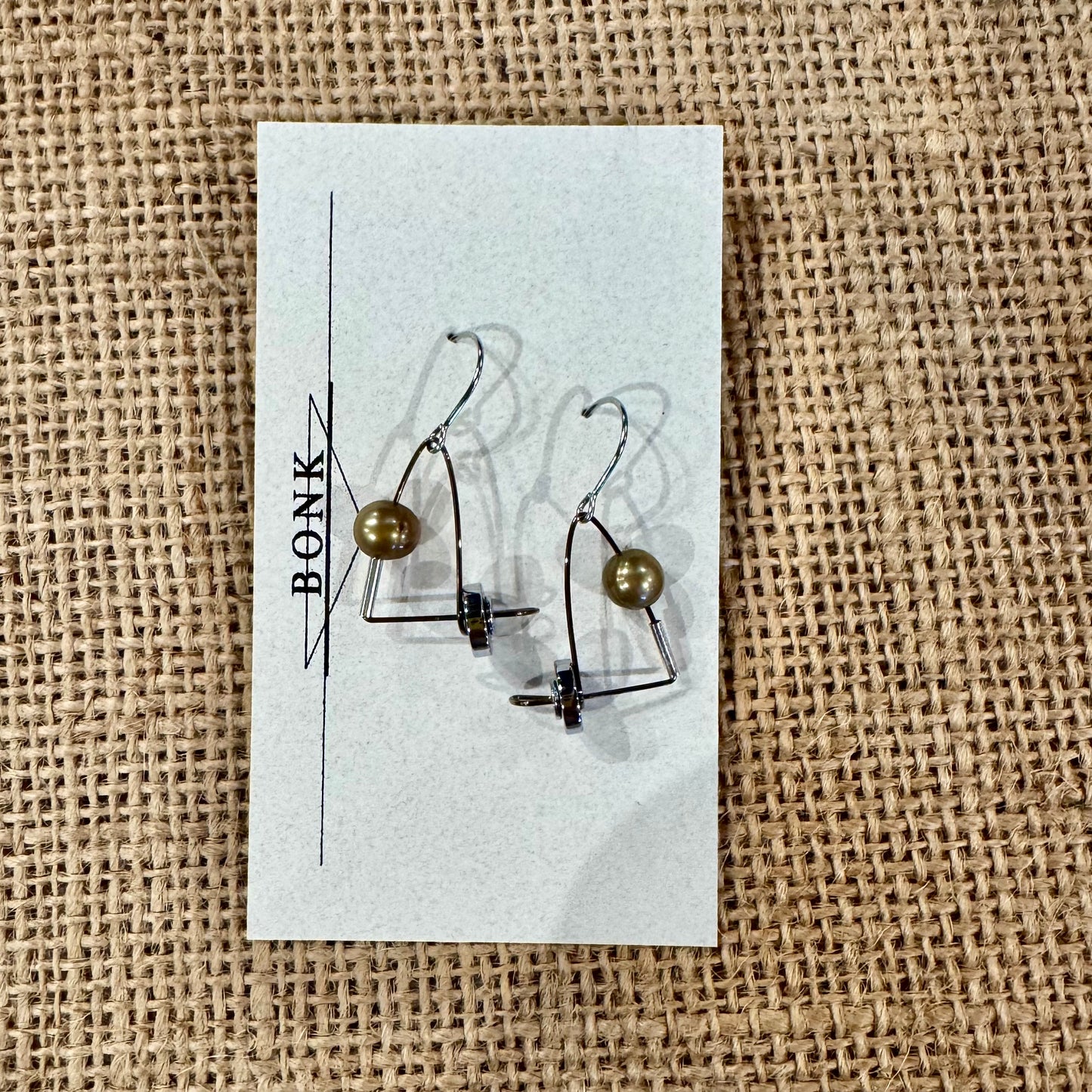 Handmade Sara Bonk Earrings
