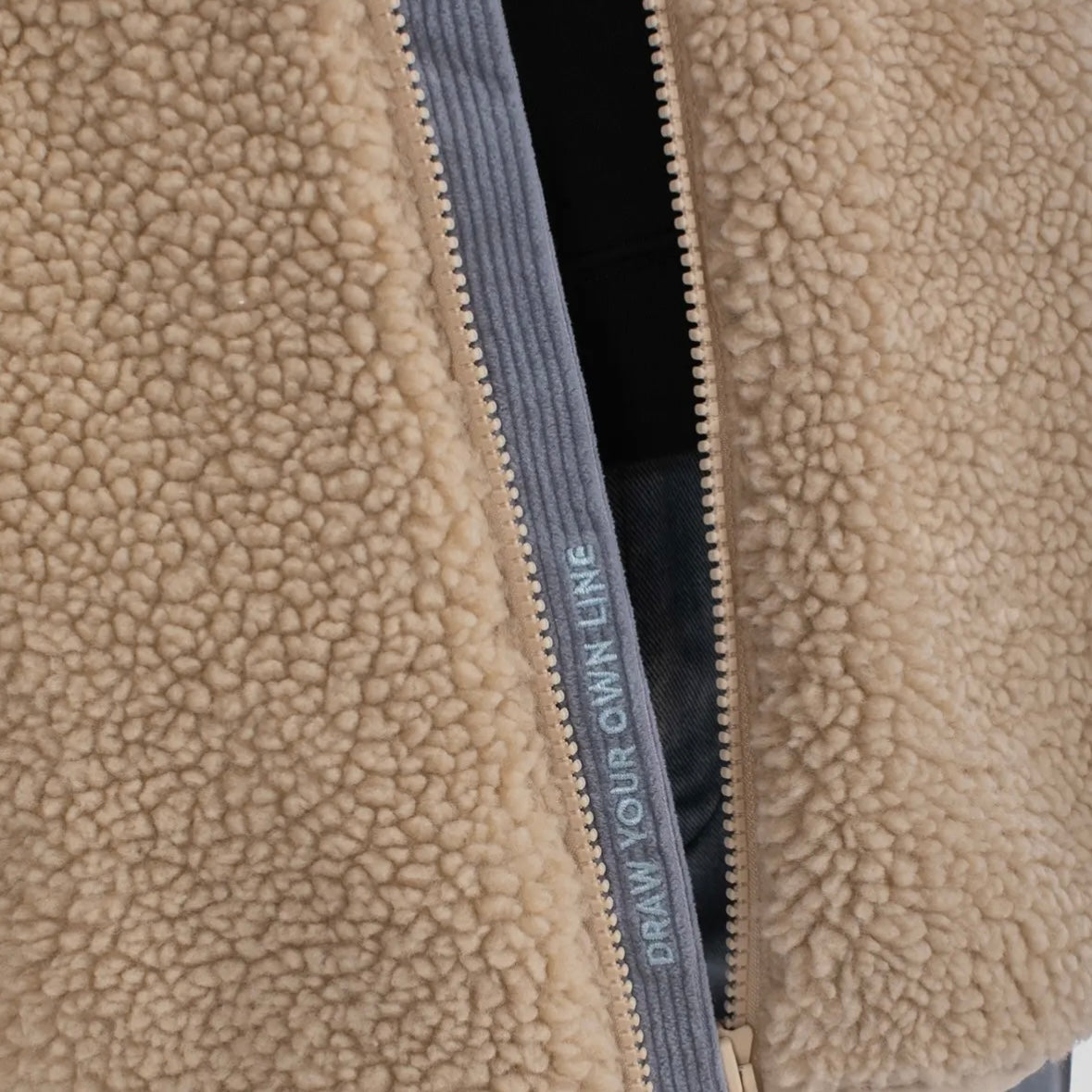 Jetty Cedar High Pile Fleece Jacket - Ivory