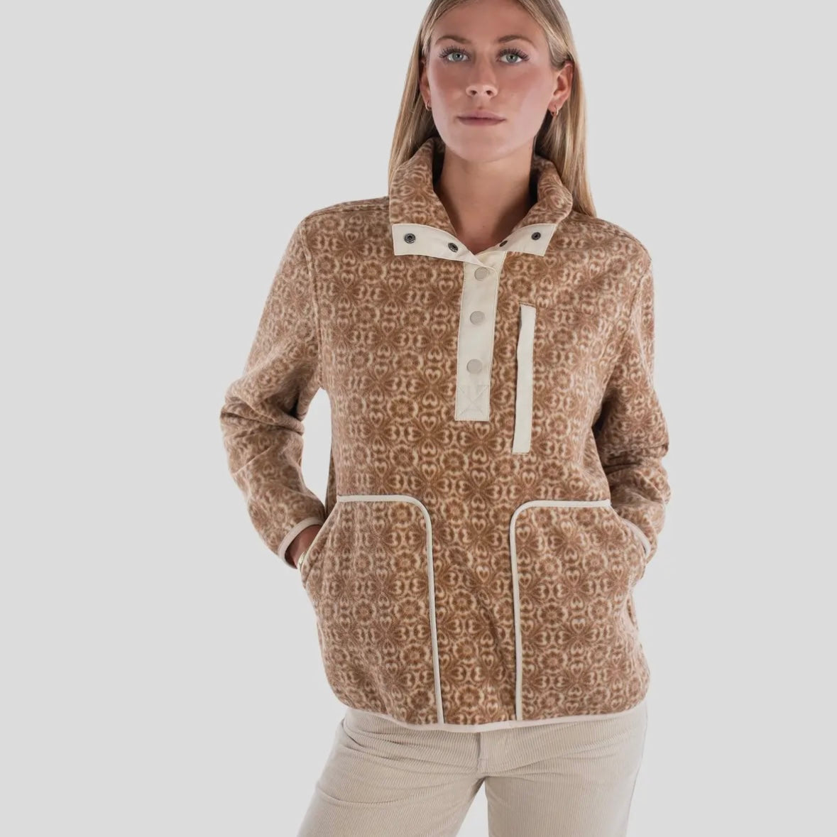 Jetty Juniper Fleece - Tan