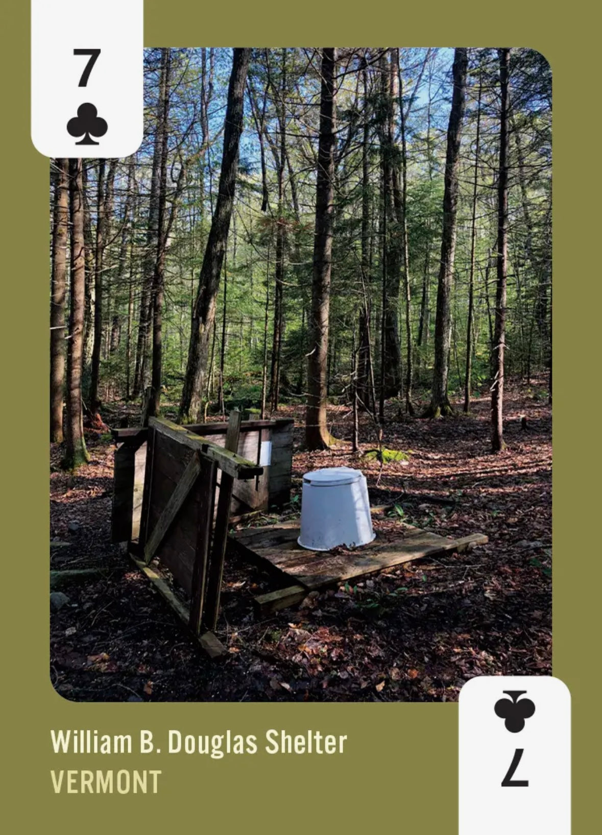 The Crappalachian Trail: Privies On the A.T. Card Deck