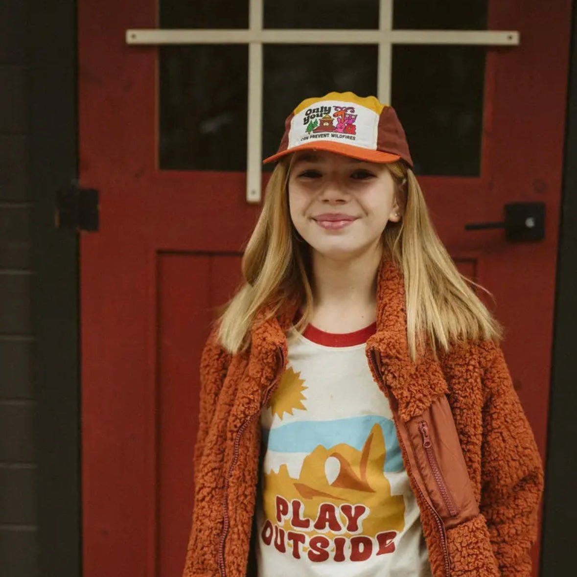 The Landmark Project Only You Kids 5-Panel Camp Hat