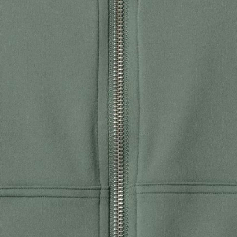 Vuori Women's Halo Modern Full Zip Hoodie Agate Green
