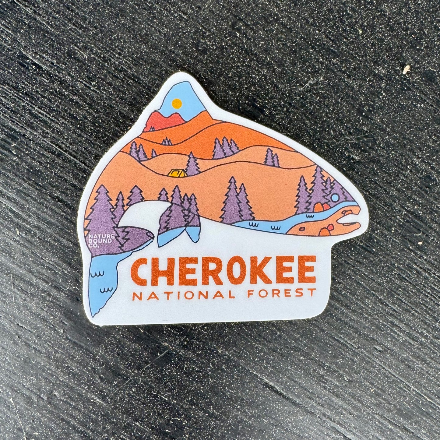 Nature Bound Co Tellico Plains Stickers