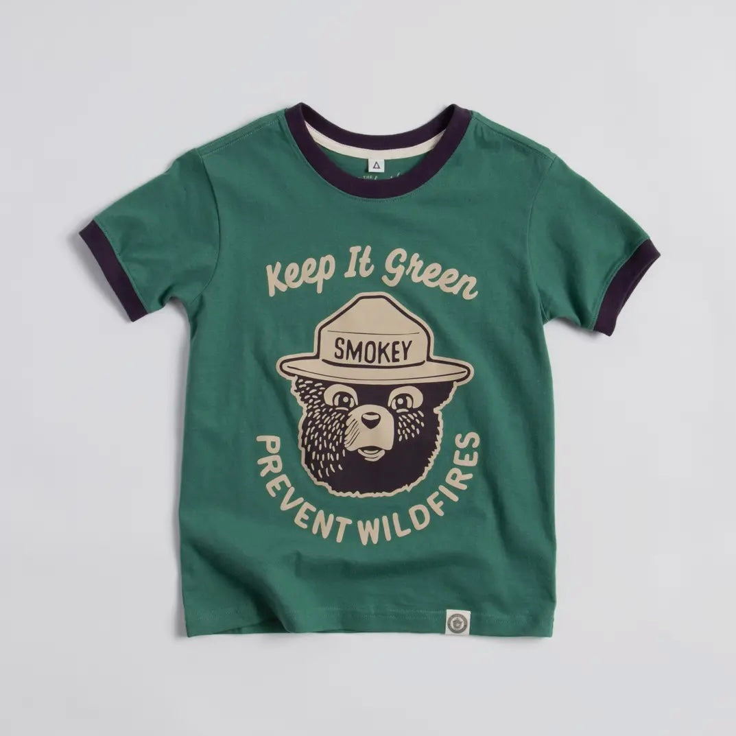 lvndmark gear The Landmark Project Keep It Green Youth Short Sleeve Ringer Tee – Tellico Goods and Gear