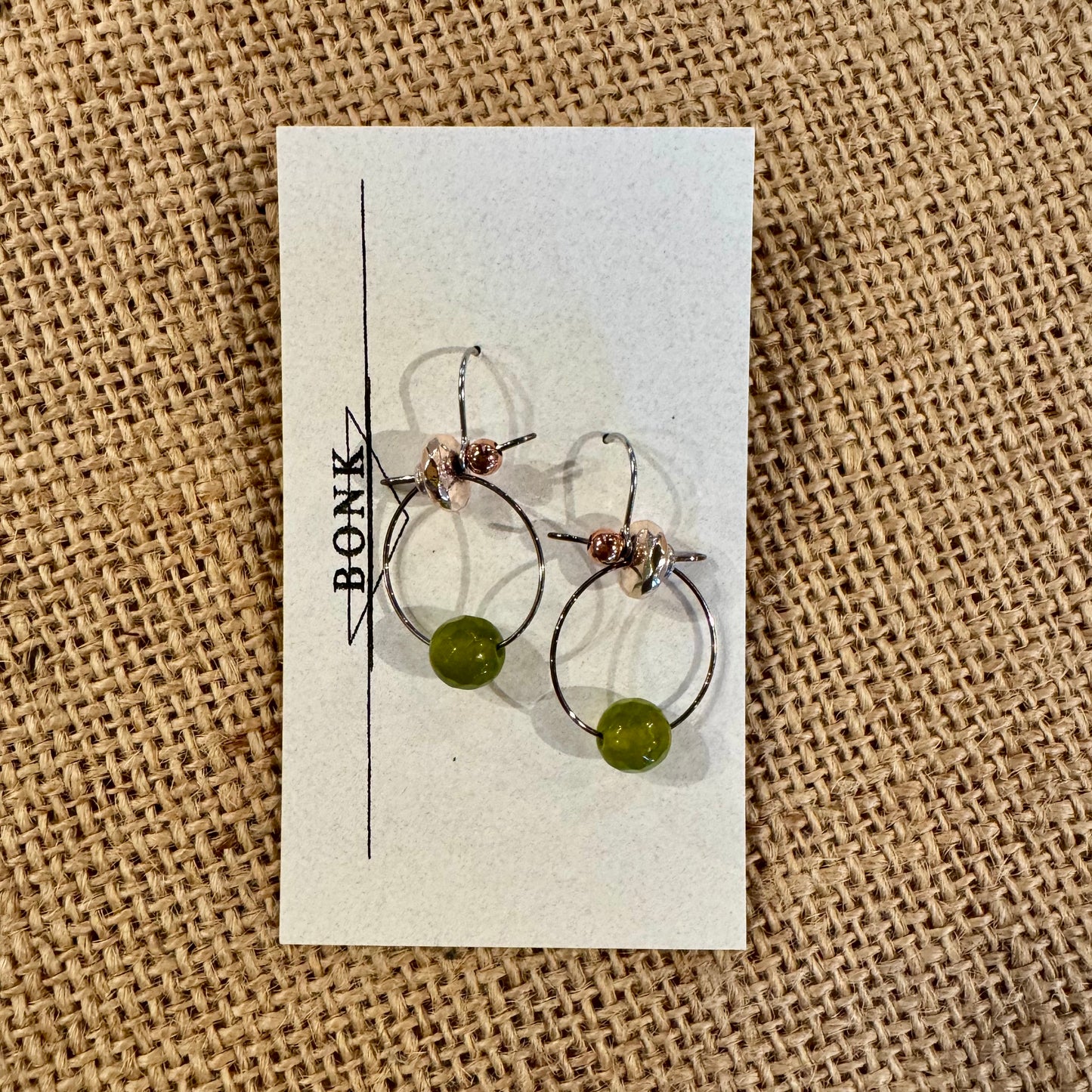 Handmade Sara Bonk Earrings