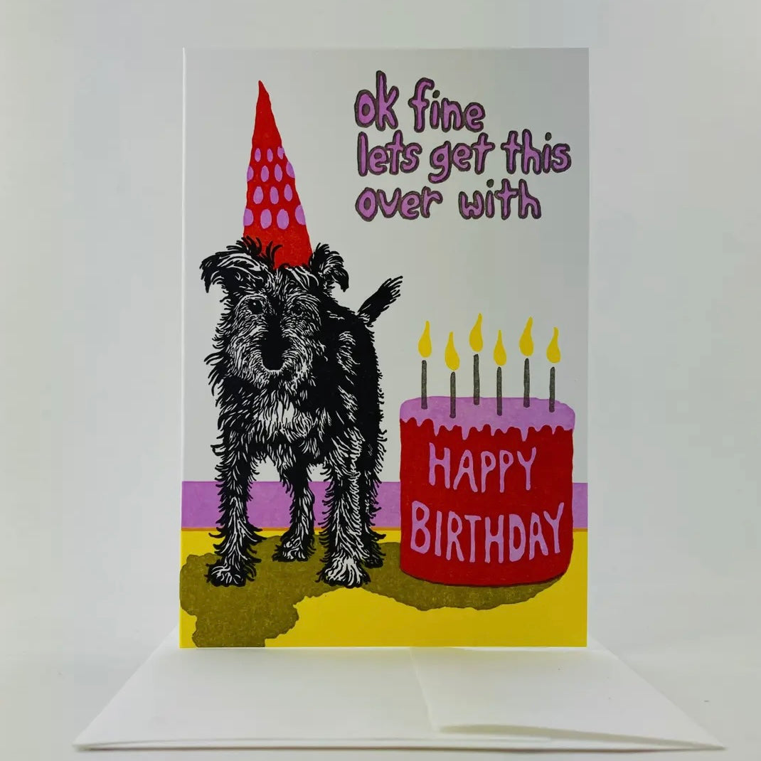 Old School Stationers Birthday Cards