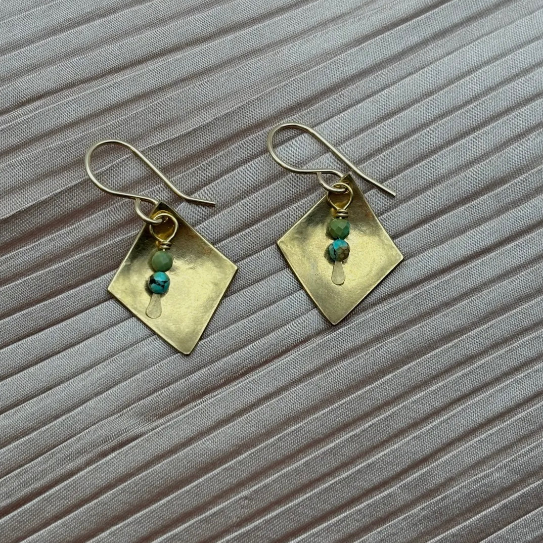 Fluff Hardware Handmade Idaho Youth Ranch Earrings