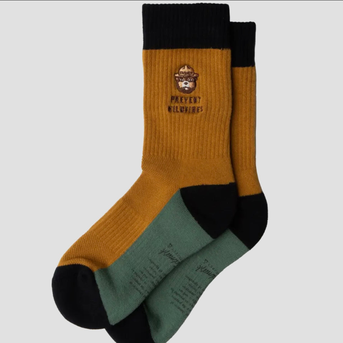 The Landmark Project Smokey's Message Sock - Sandstone