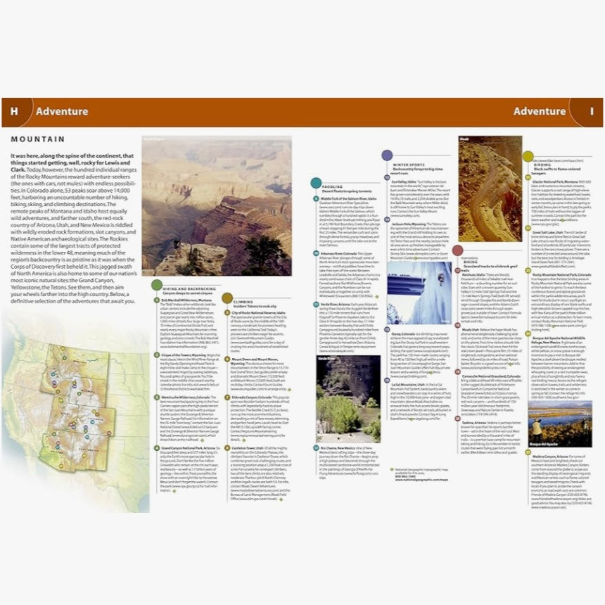 National Geographic Road Atlas: Adventure Edition