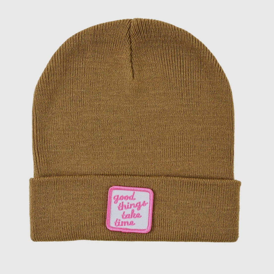 Good Things Take Time Beanie