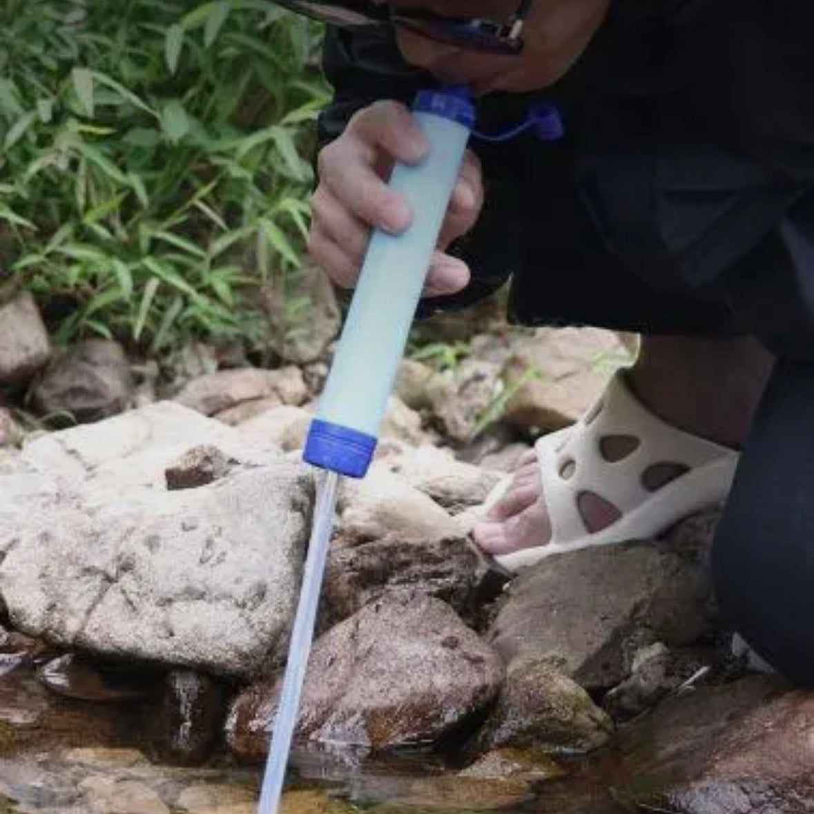 Outdoor Water Filter Emergency Survival Gear Water Purifier