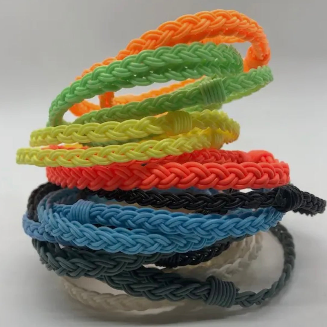 Flyvines Original Recycled Fly Line Bracelet - Assorted Colors