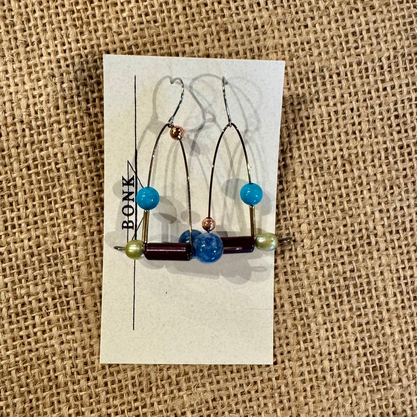 Handmade Sara Bonk Earrings