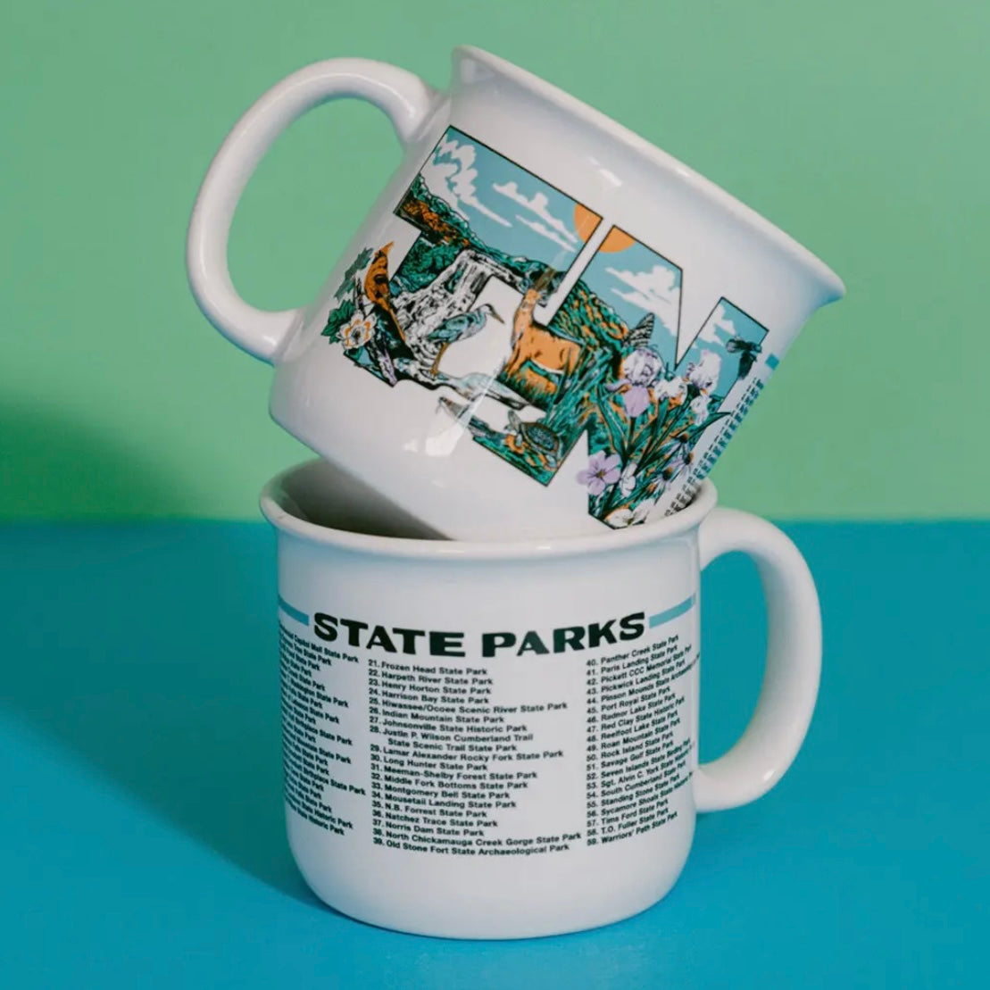 Tennessee State Parks - 59 Parks Ceramic Mug