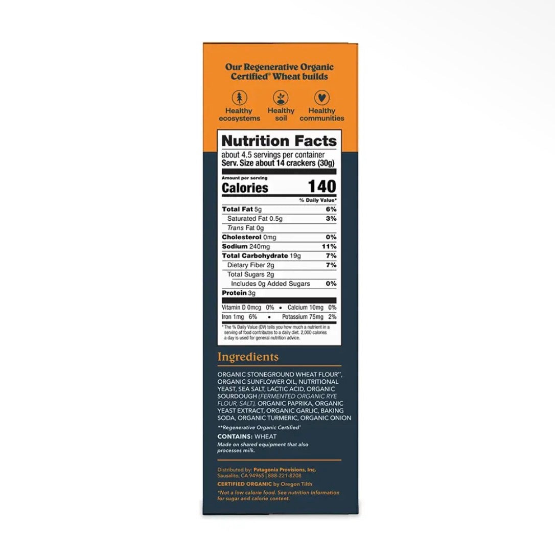 Patagonia Provisions Crackers (4.4 oz Box)