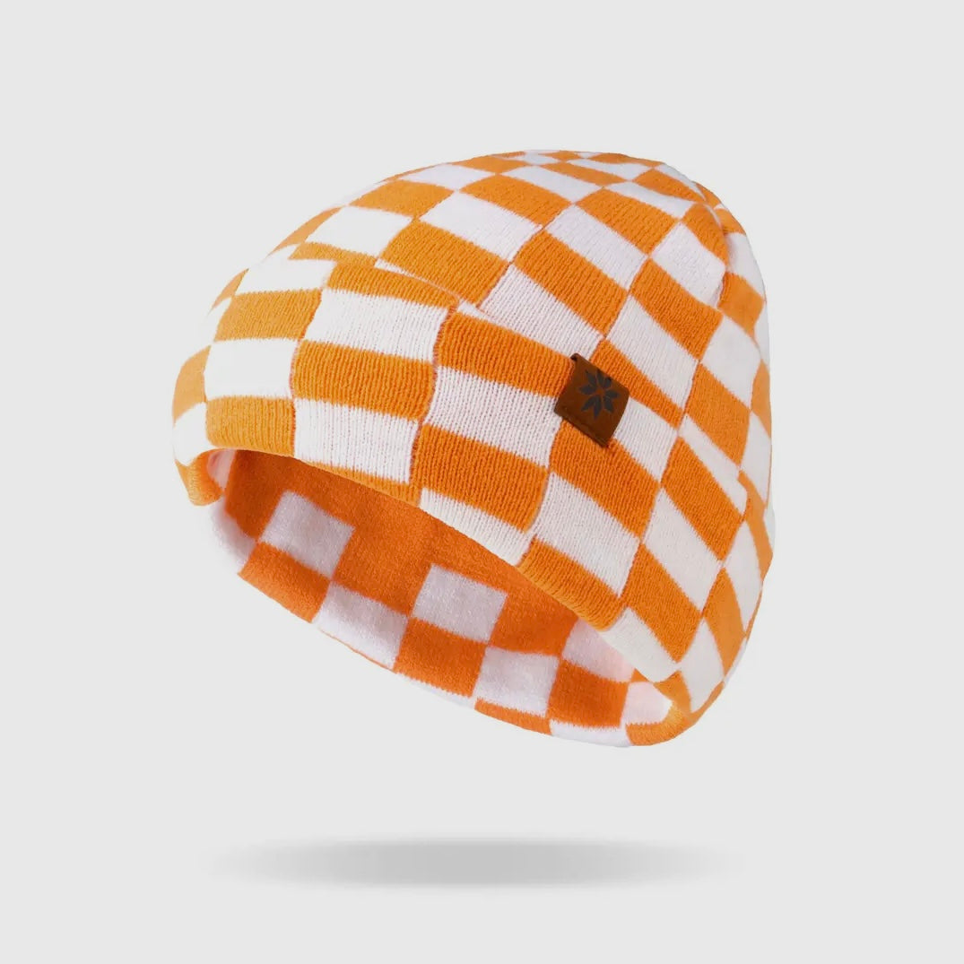 Britt’S Knits Check Mate Kid's Beanie