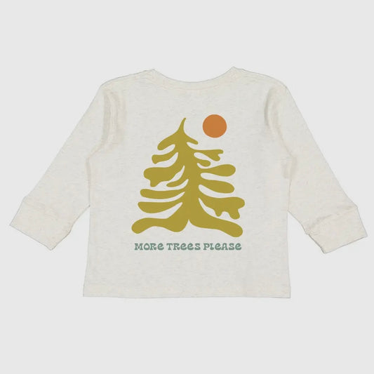 Of These Mountains More Trees Please Toddler Long Sleeve Tee