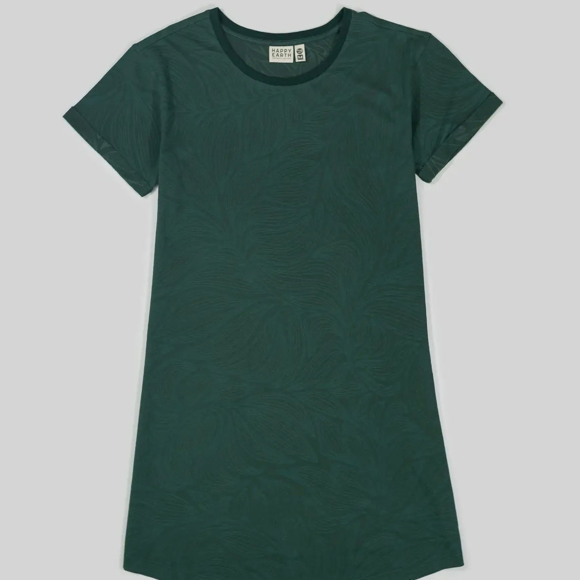 Happy Earth T-Shirt Dress | Tropics