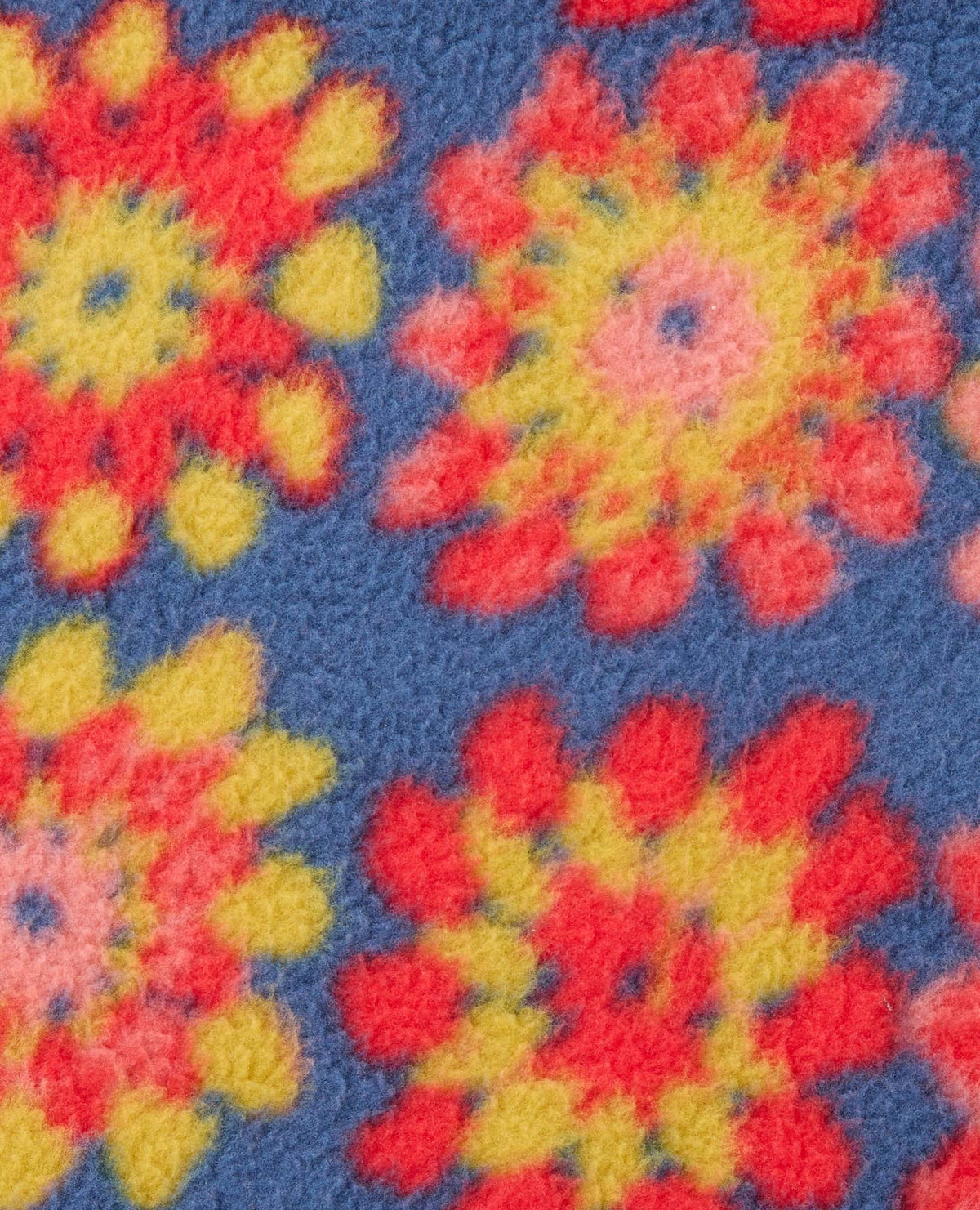 Toad & Co Campo Fleece 1/4 Snap Dress - Kyanite Floral