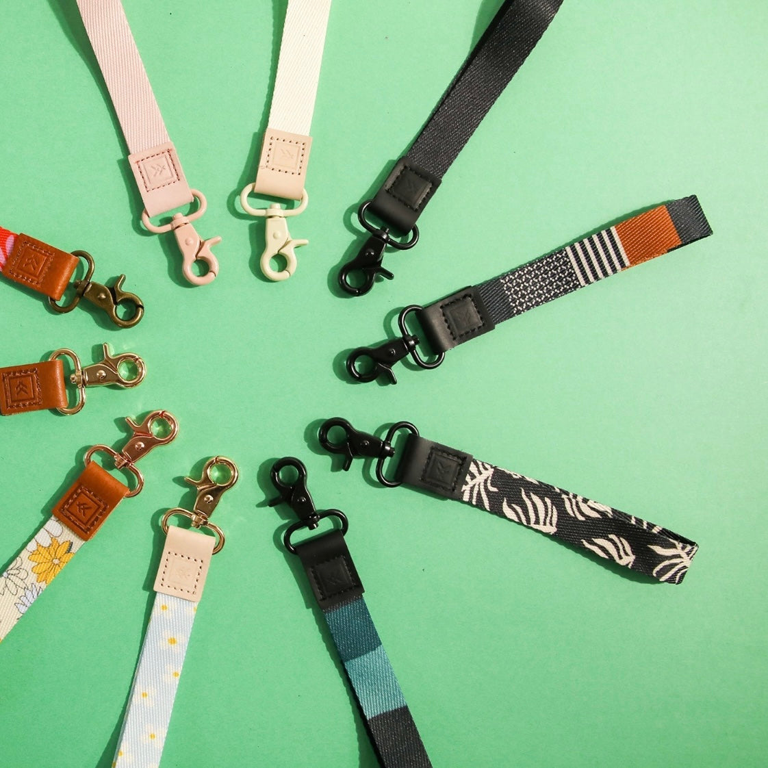 Thread Wristlet Keychain