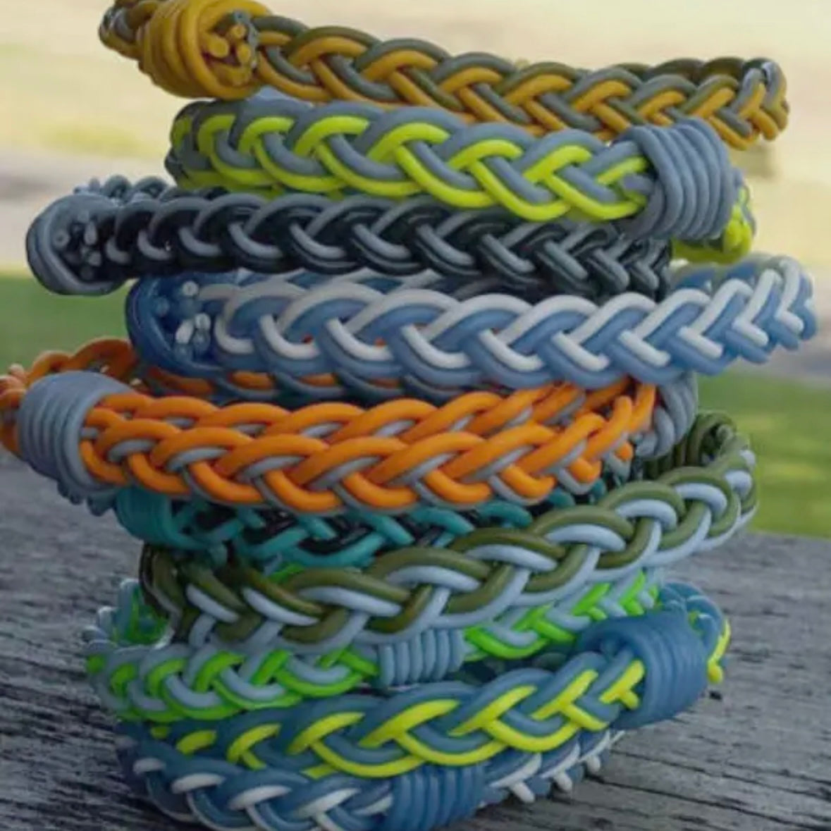 Flyvines Original Recycled Fly Line Bracelet - Assorted Colors