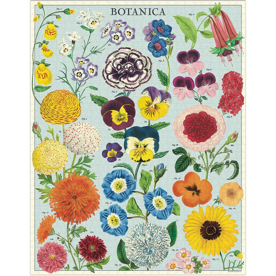 Cavallini & Co Botanica - 1,000 Piece Puzzle