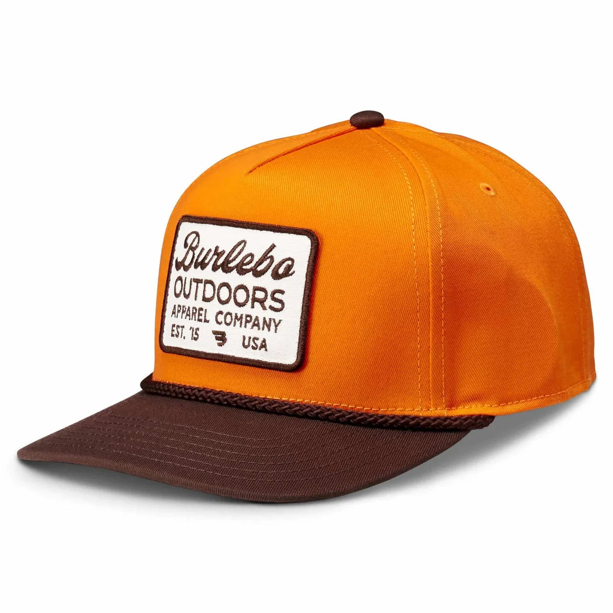 Burlebo Cap Blaze Outdoors Orange & Brown Bill