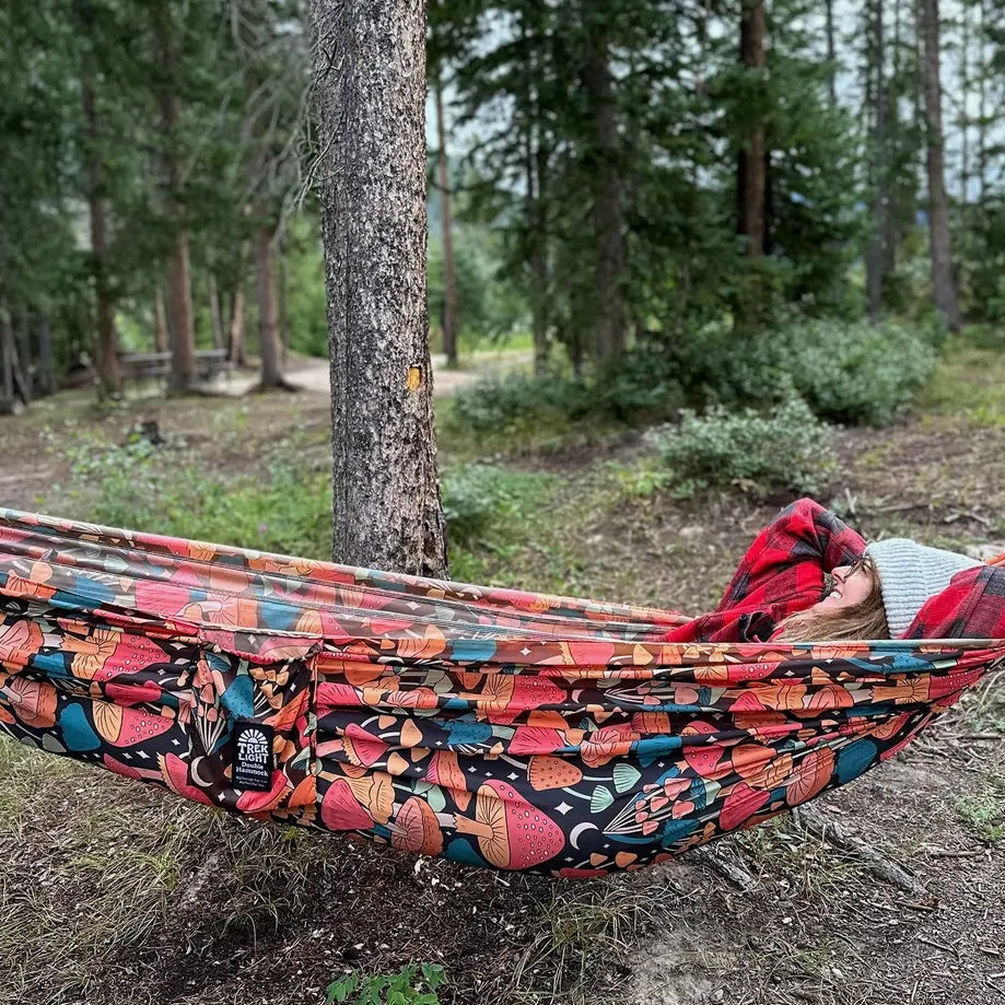 Trek Light Double Hammock | Mushroom Print