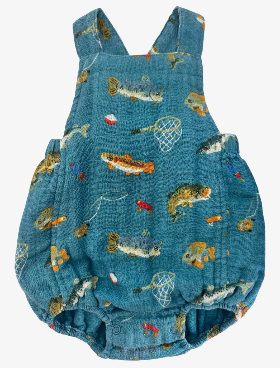 Muslin Retro Sunsuit