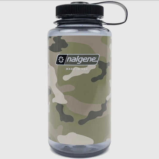 32oz Nalgene Wide Mouth Camo
Sustainable Bottle