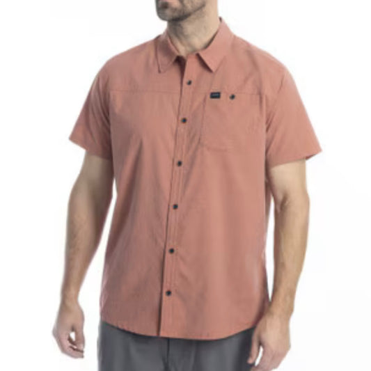 Klim Oxbow Shirt in Burnt Ochre