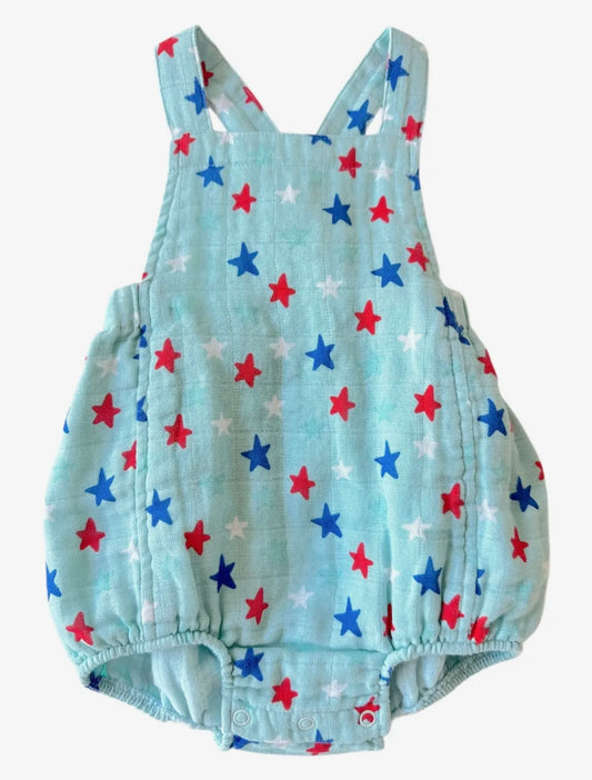 Muslin Retro Sunsuit