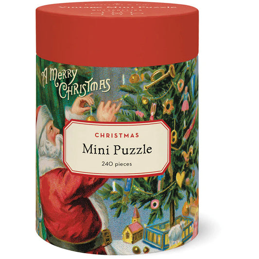 Cavallini & Co Christmas Santa Mini Puzzle