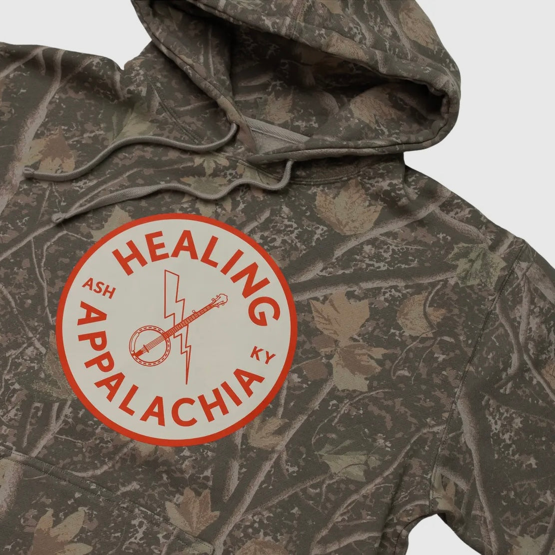 Healing Appalachia Camo Hoodie
