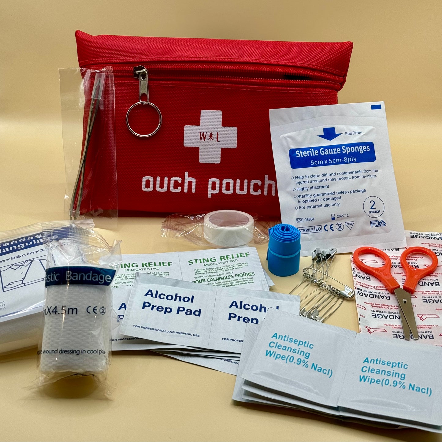 Ouch Pouch - 44 Piece First Aid Kit