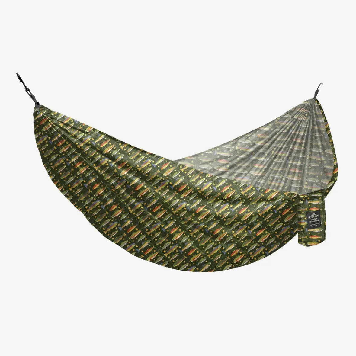 Trek Light Double Hammock | Trout Print