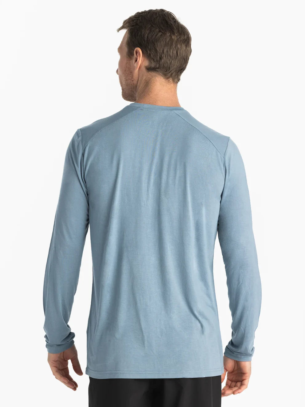 Free Fly Men's Bamboo Lightweight Long Sleeve - Blue Fog